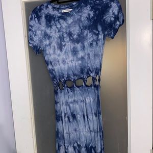 American eagle tie dye t shirt dress, size small